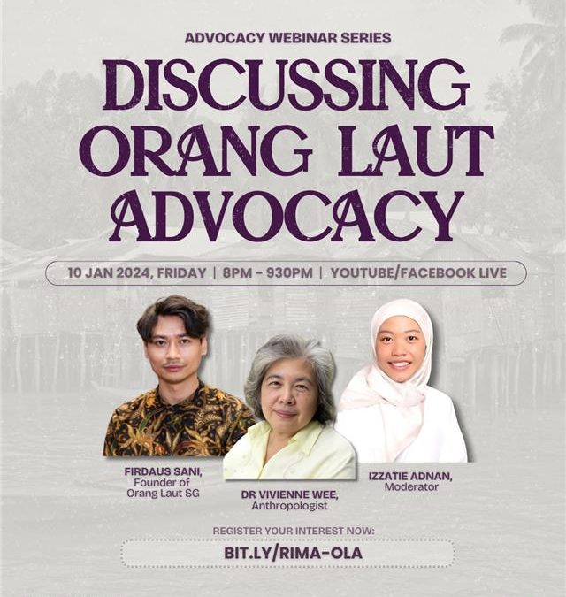 Discussing Orang Laut Advocacy