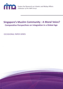 Diverse Muslims engaging in community activities in Singapore, highlighting cultural harmony and faith.