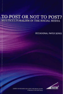 Multiculturalism in social media, RIMA research paper on posting choices and diversity.